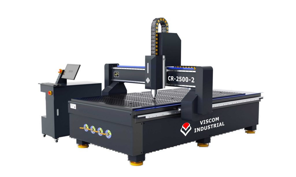 Viscom Industrial CR-2500-2 CNC router gép, 1300x2500 mm